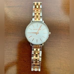 Michael Kors Women's Pyper Tri-Tone Stainless Steel Bracelet Watch 38mm - MK3901